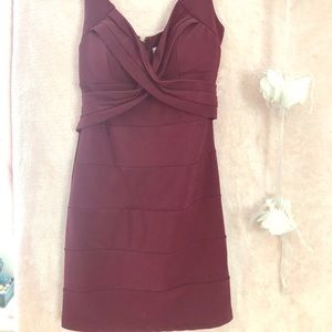 Red semi formal dress